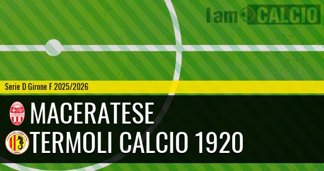 Maceratese - Termoli Calcio 1920