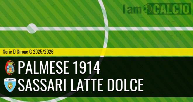 Palmese 1914 - Sassari Latte Dolce