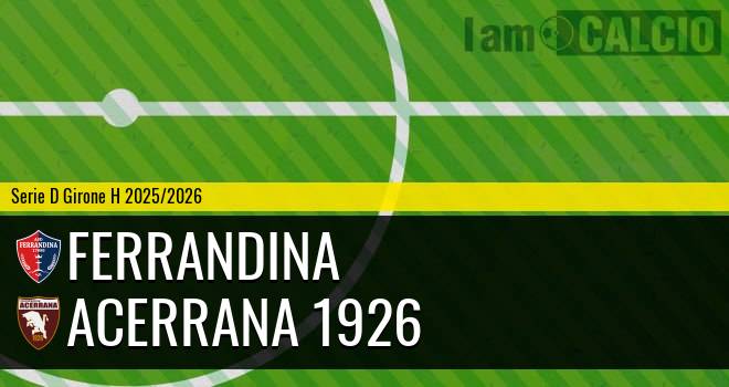 Ferrandina - Acerrana 1926