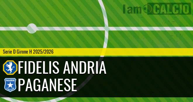 Fidelis Andria - Paganese