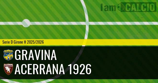 Gravina - Acerrana 1926