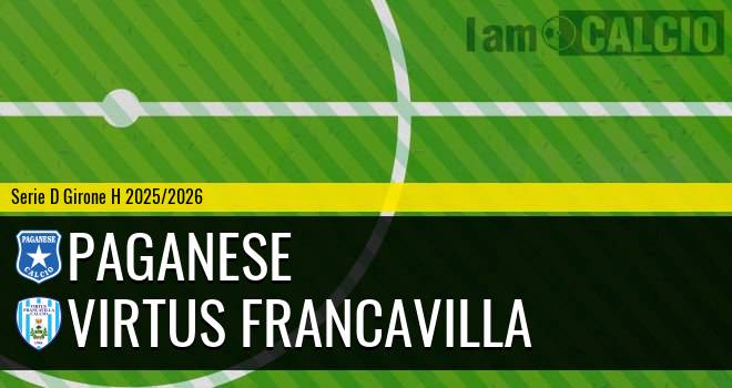 Paganese - Virtus Francavilla