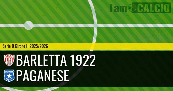 Barletta 1922 - Paganese