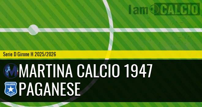 Martina Calcio 1947 - Paganese