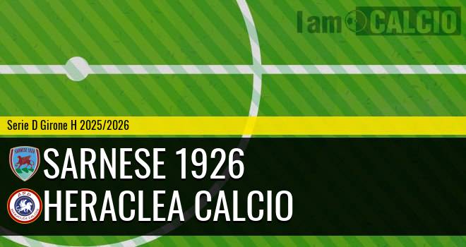 Sarnese 1926 - Heraclea Calcio