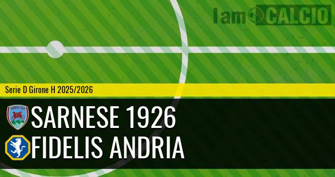 Sarnese 1926 - Fidelis Andria