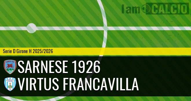 Sarnese 1926 - Virtus Francavilla