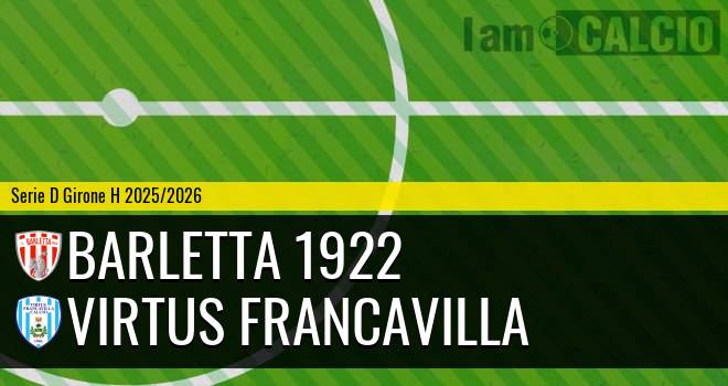 Barletta 1922 - Virtus Francavilla