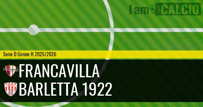 Francavilla - Barletta 1922