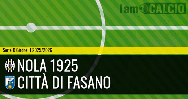 Nola 1925 - Città Di Fasano
