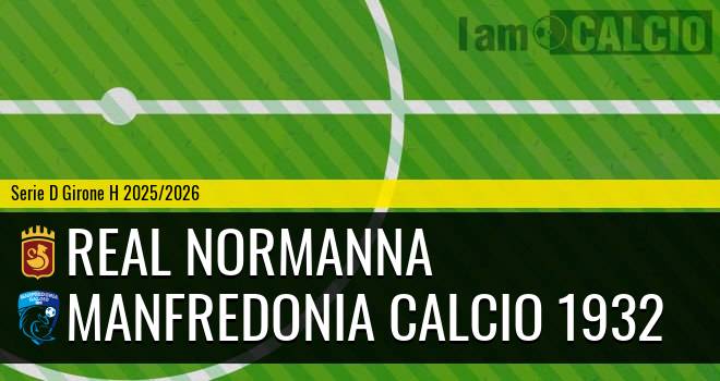Real Normanna - Manfredonia Calcio 1932