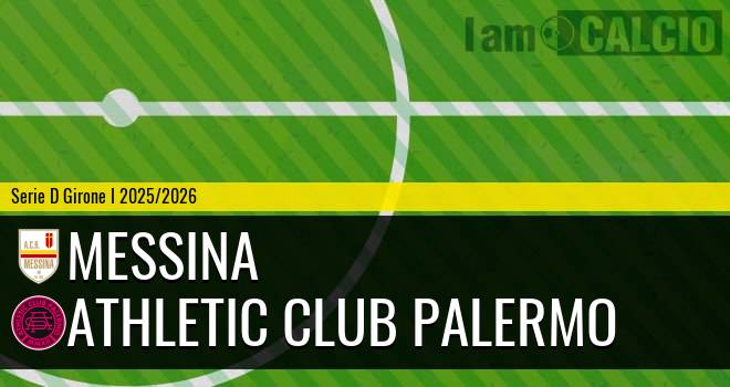 Messina - Athletic Club Palermo
