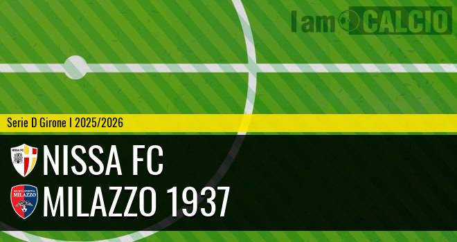 Nissa FC - Milazzo 1937