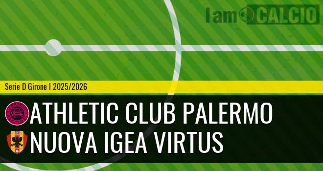 Athletic Club Palermo - Nuova Igea Virtus
