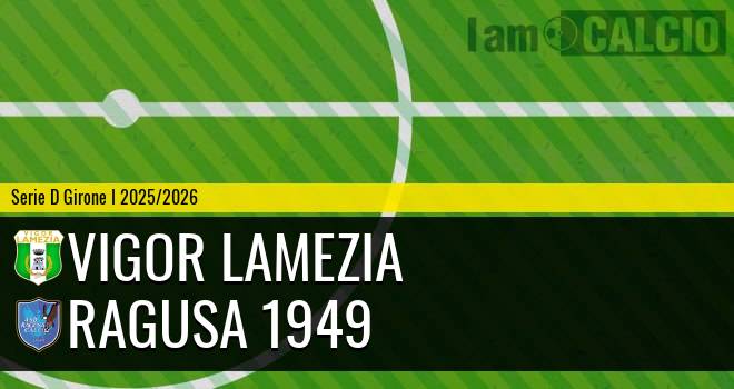 Vigor Lamezia - Ragusa 1949