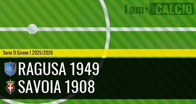 Ragusa 1949 - Savoia 1908