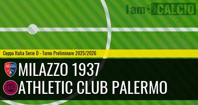 Milazzo 1937 - Athletic Club Palermo