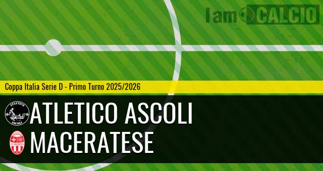 Atletico Ascoli - Maceratese