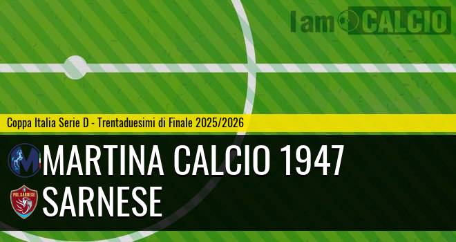 Martina Calcio 1947 - Sarnese