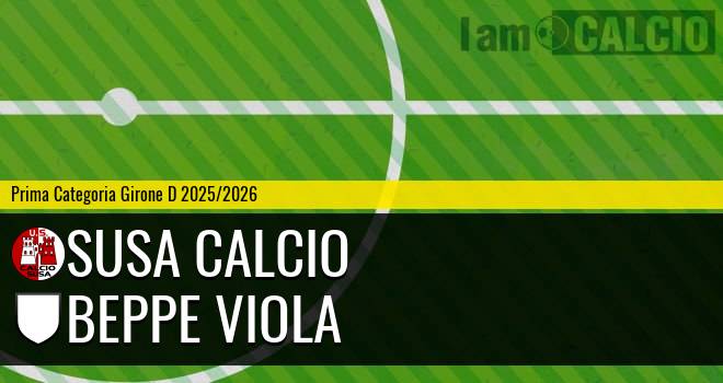 Susa Calcio - Beppe Viola