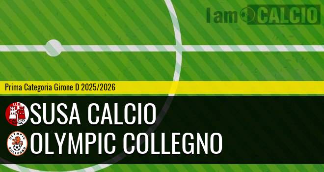 Susa Calcio - Olympic Collegno