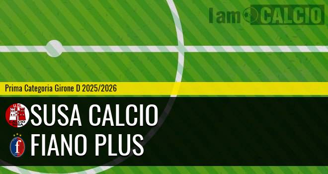 Susa Calcio - Fiano Plus