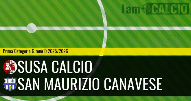 Susa Calcio - San Maurizio Canavese