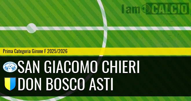 San Giacomo Chieri - Don Bosco Asti