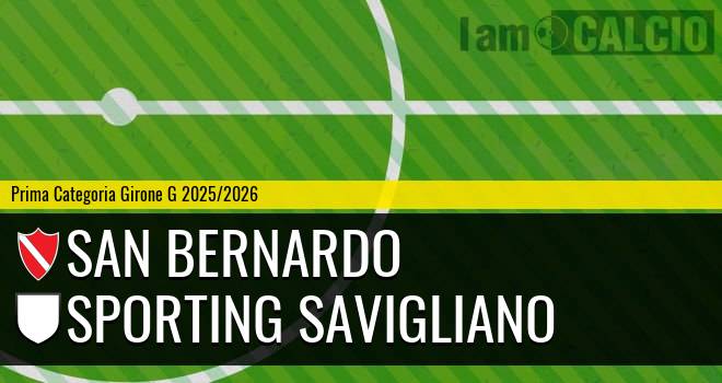 San Bernardo - Sporting Savigliano