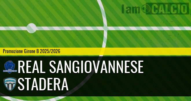 Real Sangiovannese - Stadera