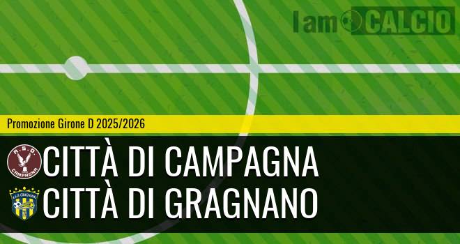 Città di Campagna - Città di Gragnano