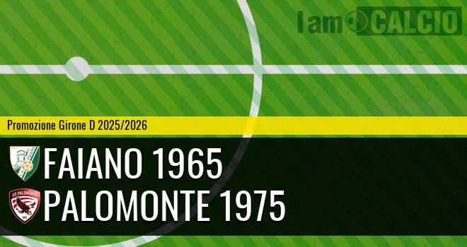 Faiano 1965 - Palomonte 1975