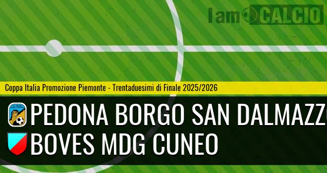 Pedona Borgo San Dalmazzo - Boves MDG Cuneo