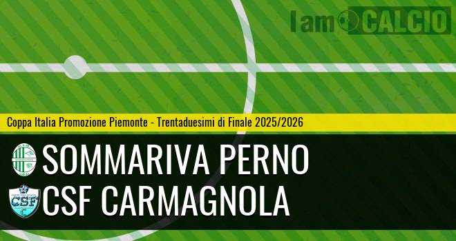 Sommariva Perno - CSF Carmagnola
