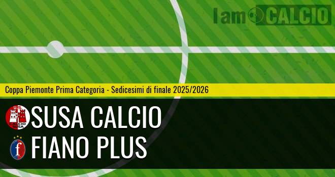 Susa Calcio - Fiano Plus
