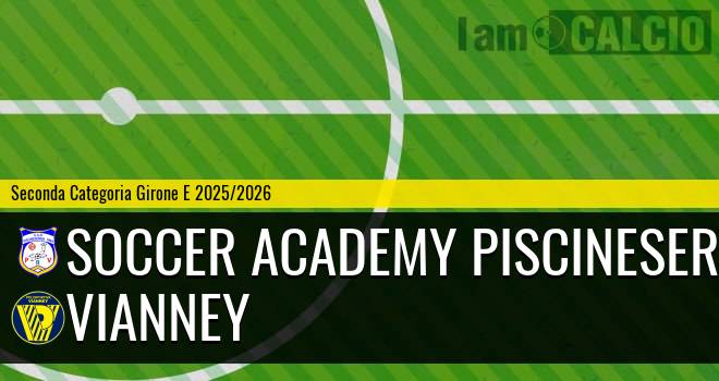 Soccer Academy PiscineseRiva 1964 - Vianney