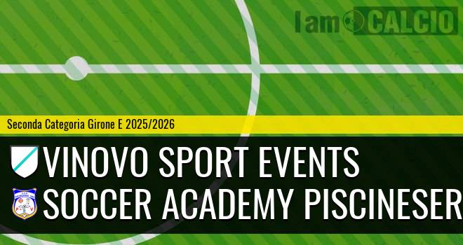 Vinovo Sport Events - Soccer Academy PiscineseRiva 1964