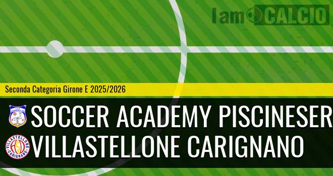 Soccer Academy PiscineseRiva 1964 - Villastellone Carignano