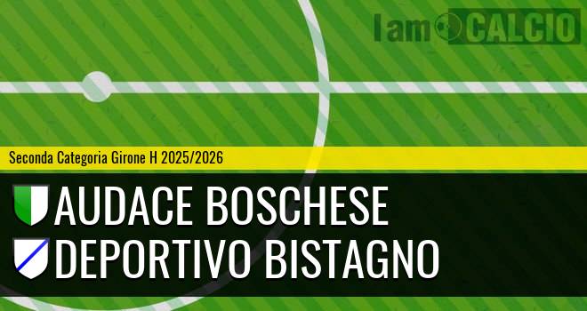 Audace Boschese - Deportivo Bistagno