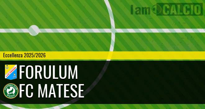 Forulum - FC Matese