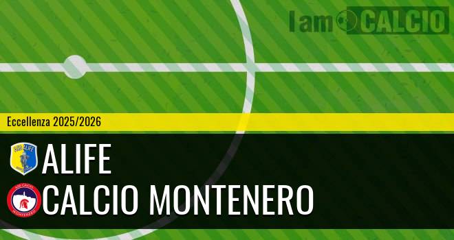 Alife - Calcio Montenero
