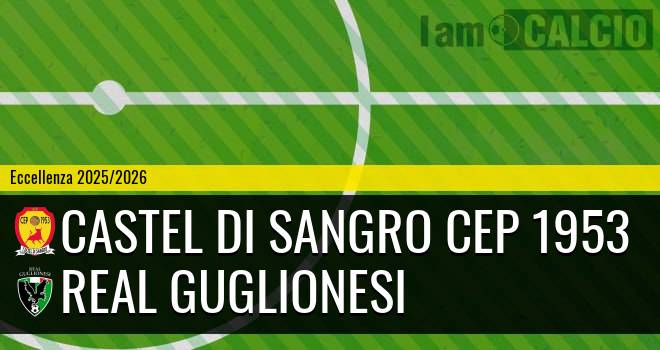 Castel di Sangro CEP 1953 - Real Guglionesi