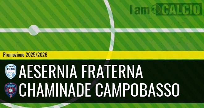 Aesernia Fraterna - Chaminade Campobasso