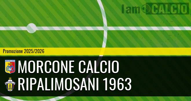 Morcone Calcio - Ripalimosani 1963
