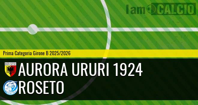 Aurora Ururi 1924 - Roseto