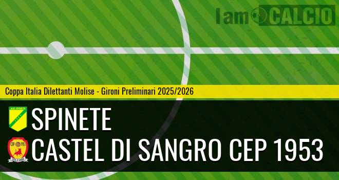 Spinete - Castel di Sangro CEP 1953