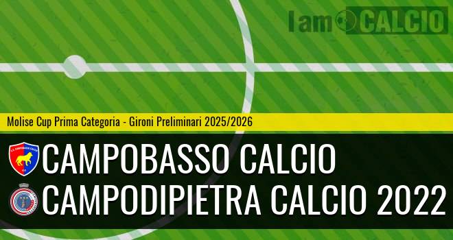 Campobasso Calcio - Campodipietra Calcio 2022