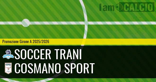 Soccer Trani - Cosmano Sport