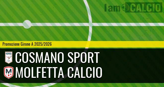 Cosmano Sport - Molfetta Calcio