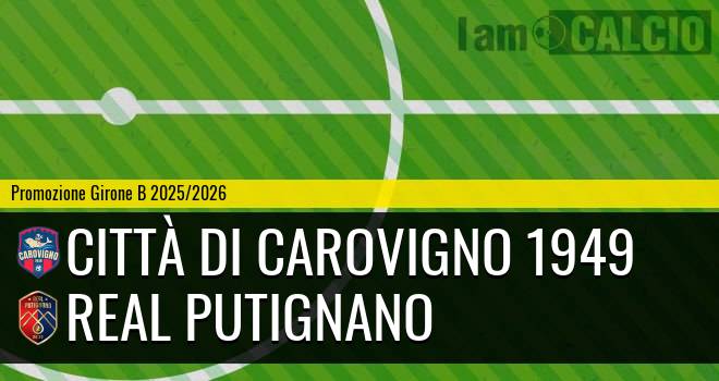 Città Di Carovigno 1949 - Real Putignano